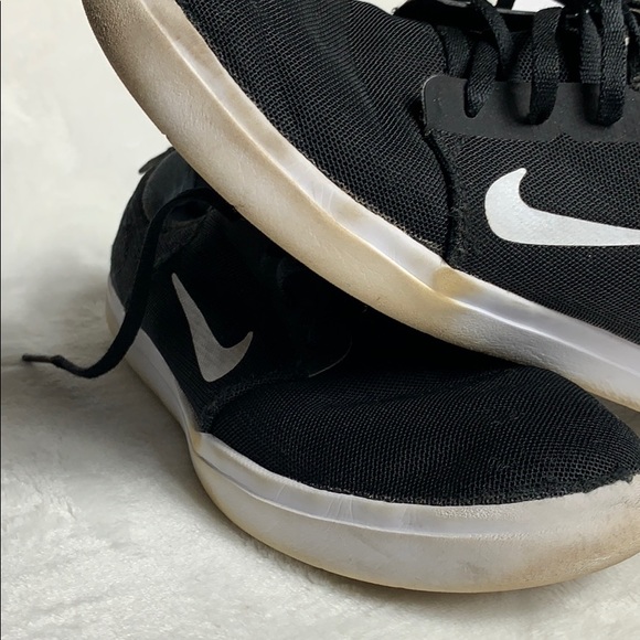 Nike Shoes Big Boys Nike Sb Black White Sneakers Poshmark